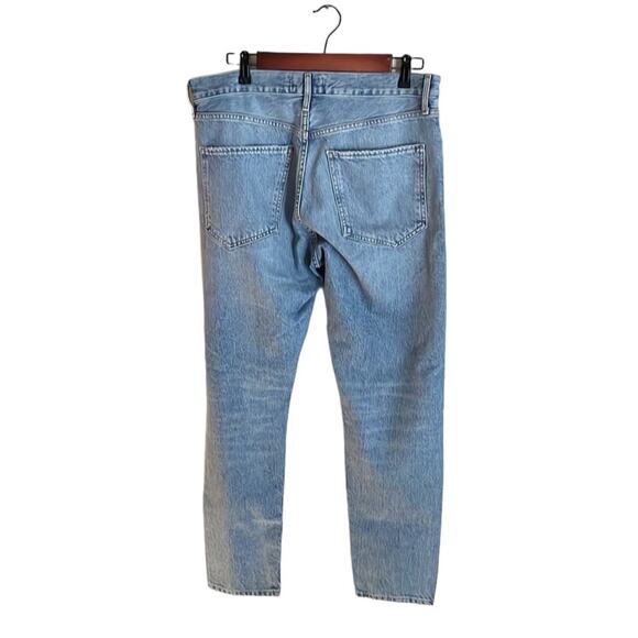 AGOLDE Jamie High Rise Classic Ripped Cotton Jeans - Picture 3 of 15